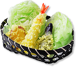 天ぷらサンプル